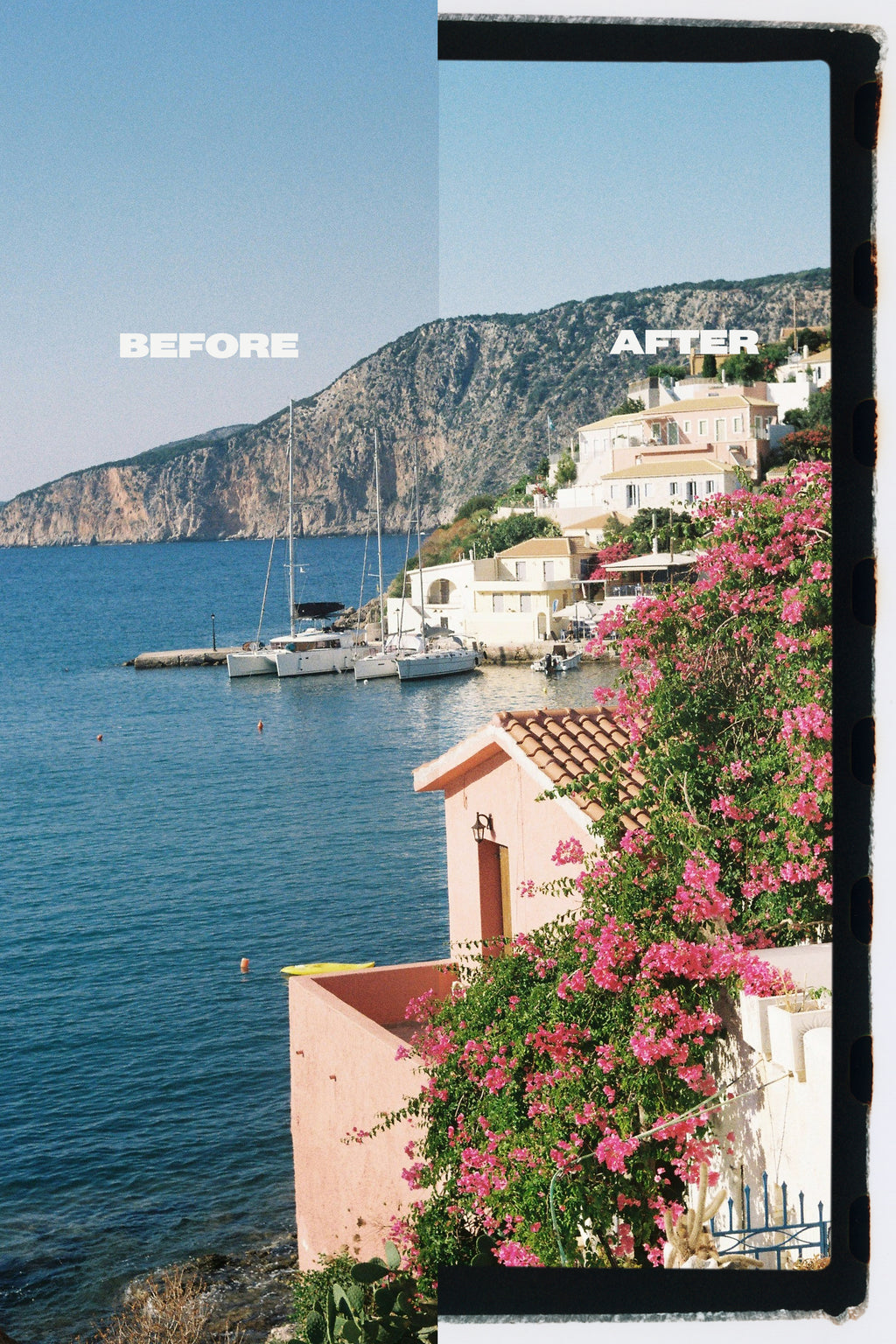 35mm Film Border Overlays