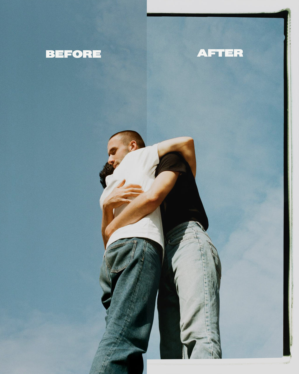 Medium Format Film Border Overlays