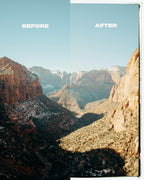 Medium Format Film Border Overlays