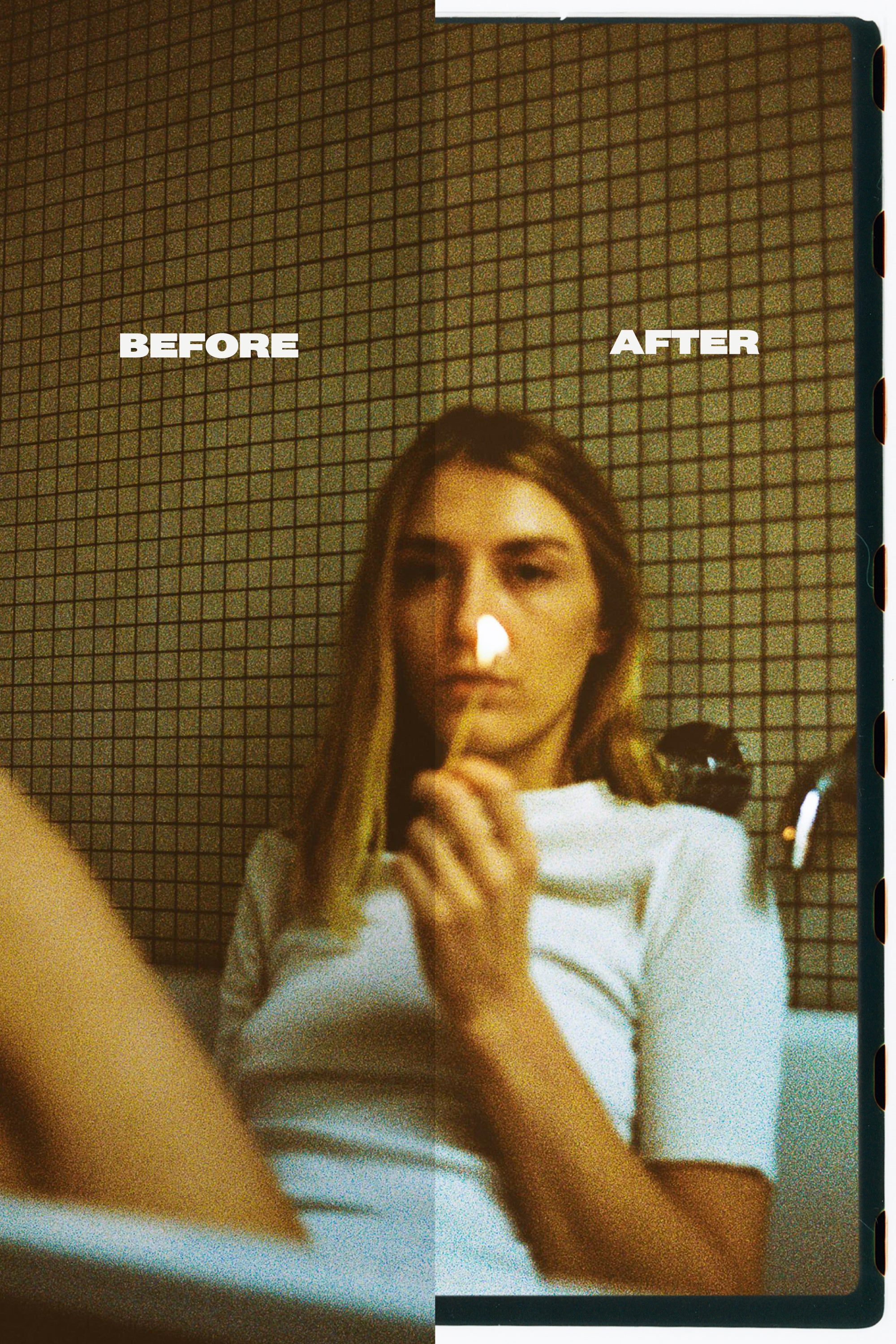 35mm Film Border Overlays